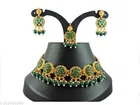 Kundan Pearl Etnic Choker Set for Women 