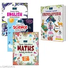 Encyclopedia + Set of 3 Maths, English & Science Workbooks 