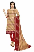 शारदा क्रिएशन क्रेप फ्लोरल प्रिंट सलवार सूट अस्टीचड 