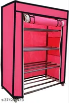 Metal 4 Layer Collapsible Multipurpose Rack 