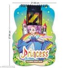 Bookford Cute Copy Coloring & Sticker Books Amazing Combo Set for kids - Set of 9 books - Mermaid, Dinosaurs, Princess, and Many more