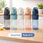 Sports Water Bottle Leakproof Design BPA Free Plastic Drinking Sipper Water Bottle 700 ML Green 