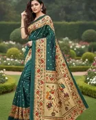 Art Silk Printed Saree for Women 