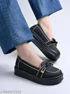 Shoetopia Girls Casual Shoes Black 