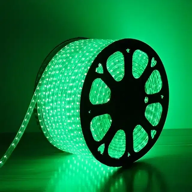 LED Rope Light (Green, 5 m) (Pack of 1)