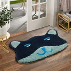 Microfiber Doormat, Blue 