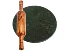 Marble Roti Rolling Pin & Board 