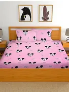 Double Bedsheet with 2 Pillow Covers 