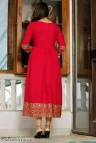 Viscose Rayon Printed Kurti for Women 