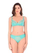 Cotton Non Padded Lingerie Set for Women 