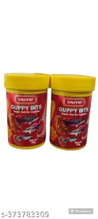 Taiyo Guppy Bits Pet Food for Fishes (45 g, Pack of 2)