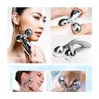Stainless Steel 3D Roller Face Massager 