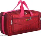 Polyester Duffel Bags (Red)