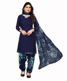 Crepe Unstitched Dress Material for Women 