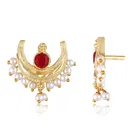 Alloy Gold Plated Earrings for Women 