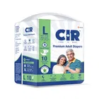CIR Premium Adult Diapers 10 Pc (L)