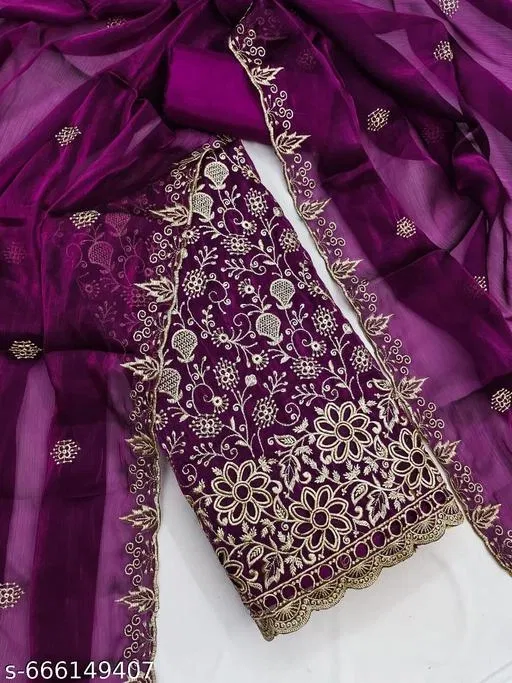 Printed Botanical Punjabi/All Over Suits (Multicolor, 6.85 meter for Men (3XL)