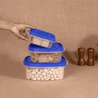 Air Tight Unbreakable Kitchen Storage Container Set of 3 