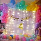 54 Pcs 4th Birthday Decoration kit, Multicolour, Set of 1