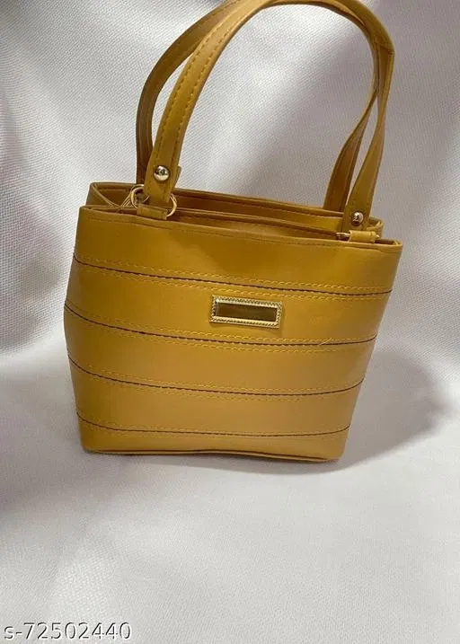 Sling Bag for Women (Yellow, Free Size)