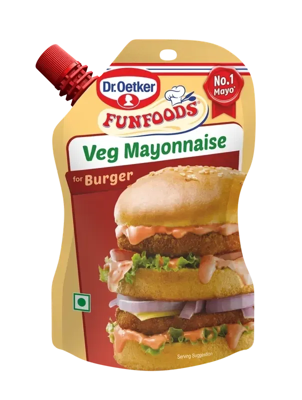 Dr. Oetker फनफूड्स वेज मेयोनीज़ फॉर बर्गर एगलेस 100 g