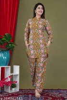 Rayon Top & Bottom Set for Women 