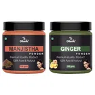 Natural Manjistha & Ginger Powder for Skin & Hair (Pack of 2, 100 g)
