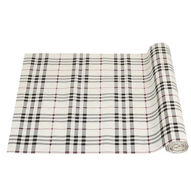 Laminated Non Woven Multipurpose Kitchen Cabinet Drawer Shelf Mat (Multicolor, 45x500 cm)