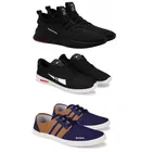 Men's Lace Up Lightweight Sports Shoes 