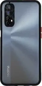 Back Cover for RealMe 7, Black, Camera Bump Protector