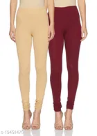 Cotton Legging For Women, Multicolour, 