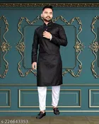 Mandarin Neck Kurta for Men 