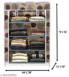 Metal 4 Layer Collapsible Multipurpose Rack 