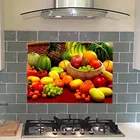AVV Fruit & Veggie Basket Kitchen Tile Sticker 70x50cm
