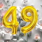 Foil Balloon for Birthday Celebration, No. 49 