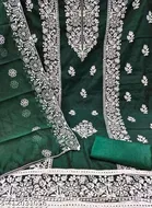 Modal Embroidered Punjabi/All Over Suits for Women 