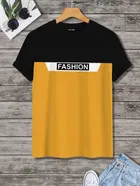 Round Neck Colorblocked T-Shirt for Men 