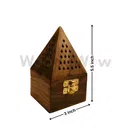 Sheesham Wooden Handicrafts Handmade Incense Holder - Medium 