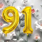 Foil Balloon for Birthday Celebration, No. 91 