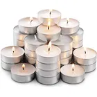 Tea Candles Light Parrafin Wax Candles Tea Light Unscented 