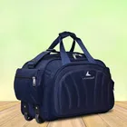 Polyester 60L Capacity Duffel Bag with Wheels 