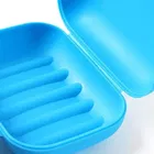 Leak Proof Plastic Soap Holder, Multicolor