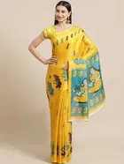 New Fancy Khadi Festive Sarees 