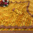 Georgette Printed Saree for Women 