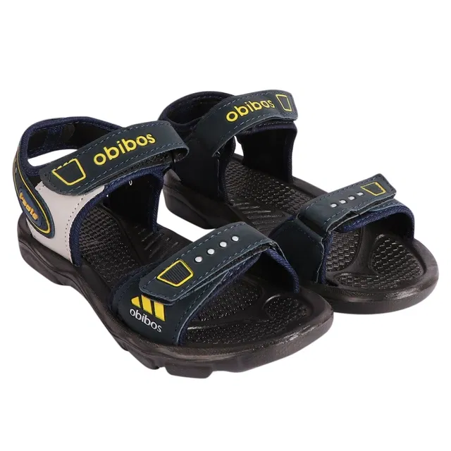 Stylish Sandals for Men (Yellow, 9)