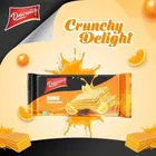 डेलिक्रंच ऑरेंज फ्लेवर्ड क्रंची वेफर्स 60 g