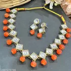 Kundan Necklace  for Women, Blue