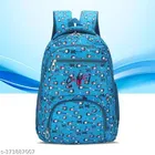 Polyester Backpack Bag, Blue