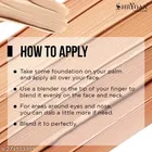 Shryoan High Coverage Foundation| Matte & Natural Finish Liquid Foundation & Long Lasting with Easy Blendable, Suitable for All Skin Types 