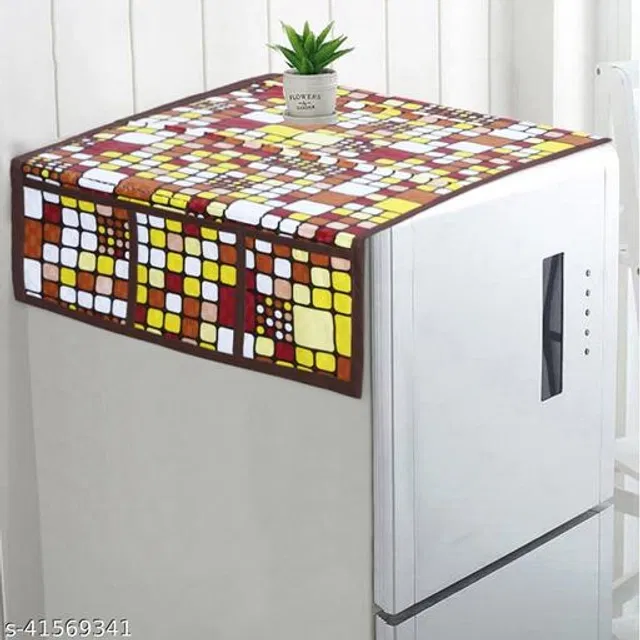 Fridge Top Cover (Multicolor)